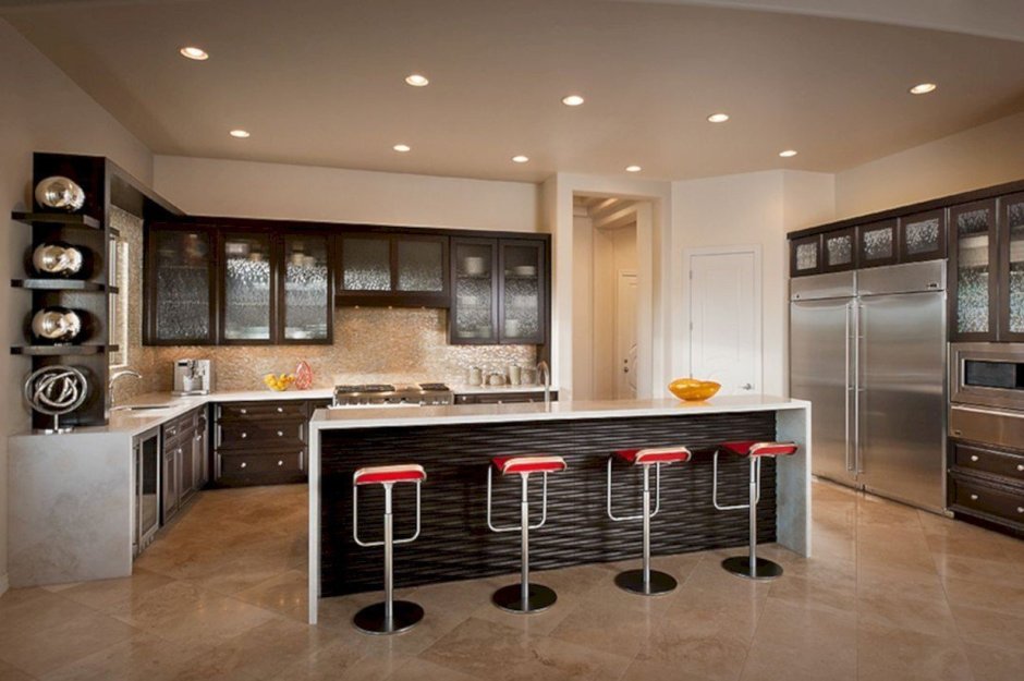 Современные барные стойки для кухни