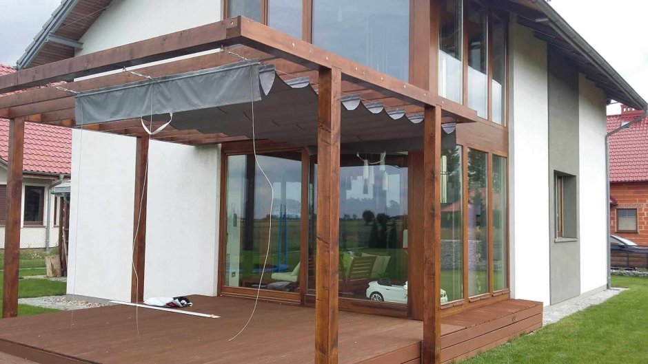 Пергола патио маркиза терраса