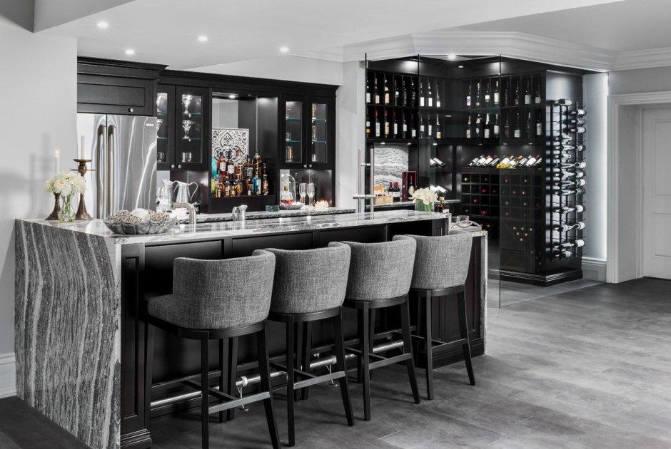 Современный домашний бар