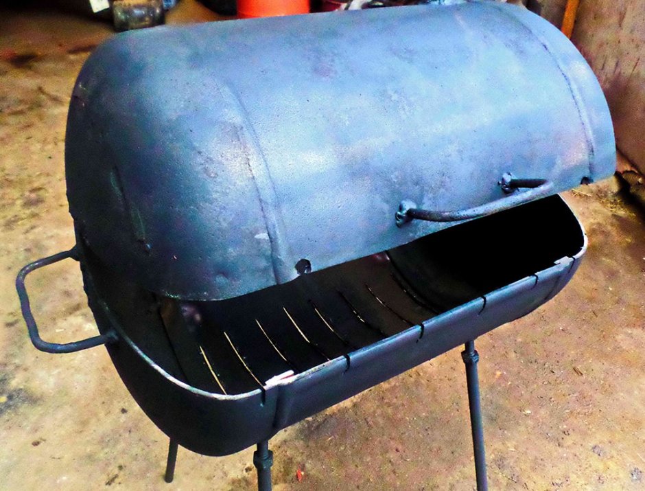 Мангал из баллона 27л