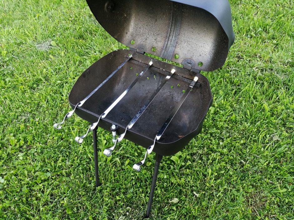 Барбекю из гидроаккумулятора