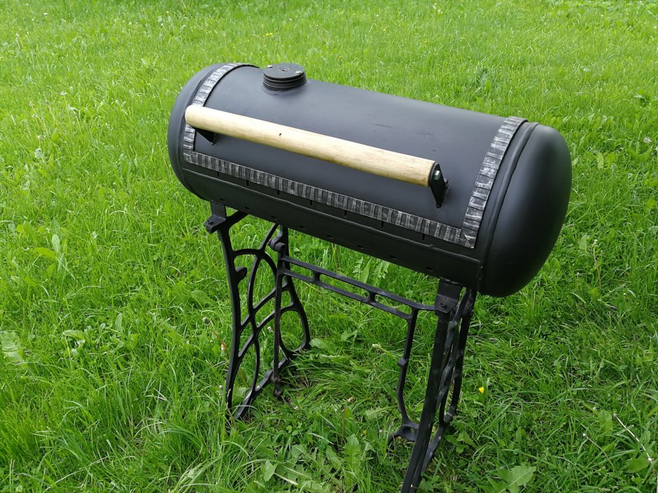 Барбекю из гидроаккумулятор