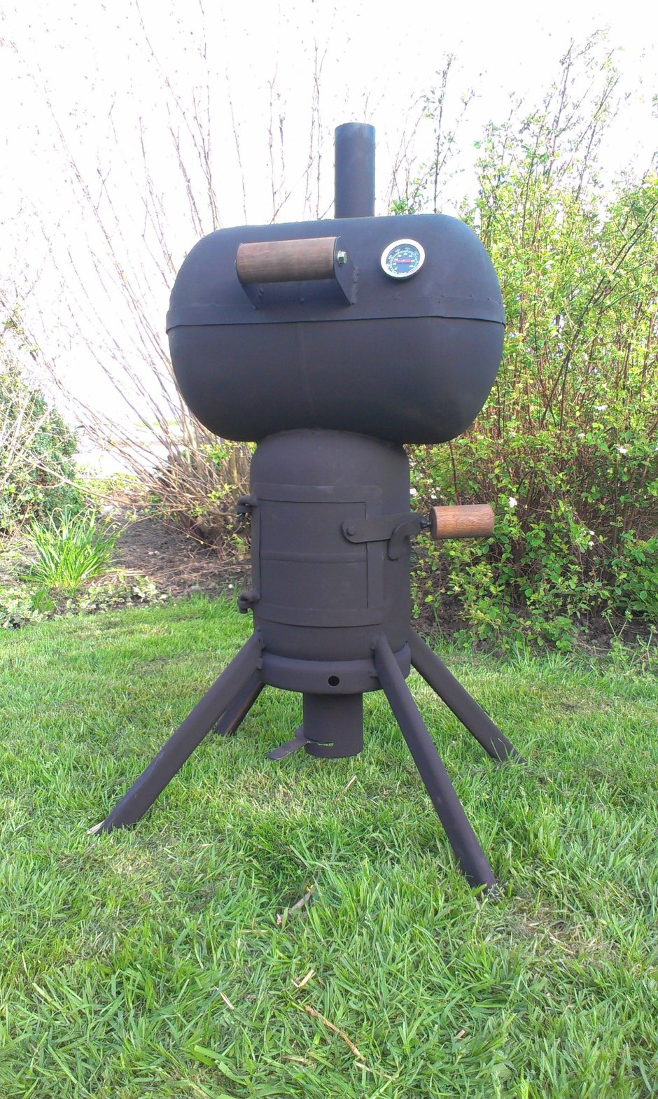 Барбекю из гидроаккумулятора