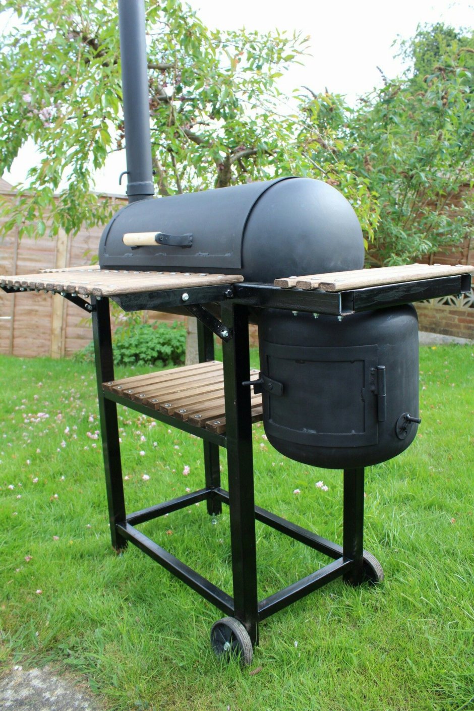 Мангал барбекю из газового баллона