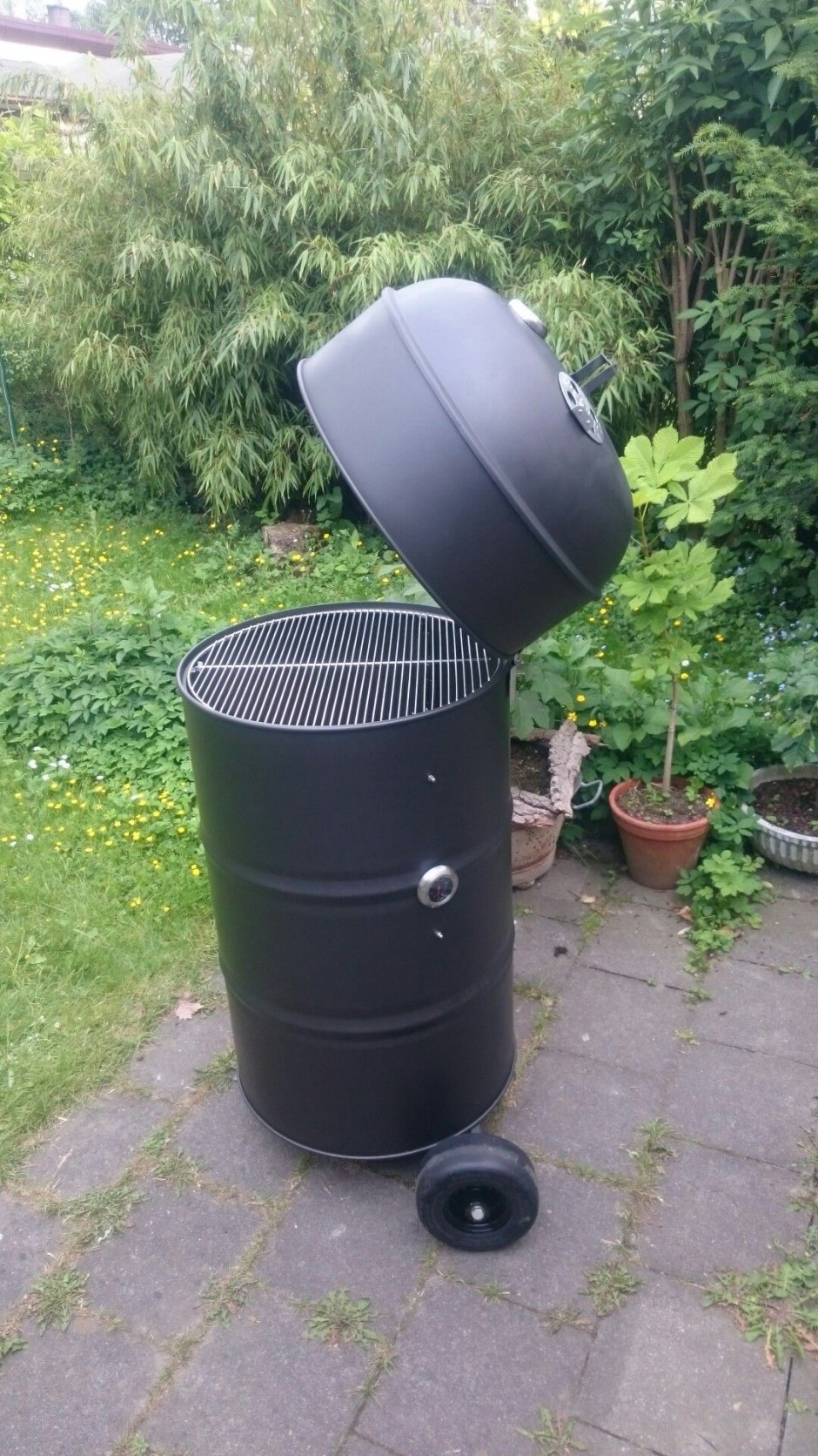 Смокер из бочки 200