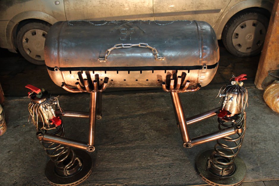 Угольный гриль Борк