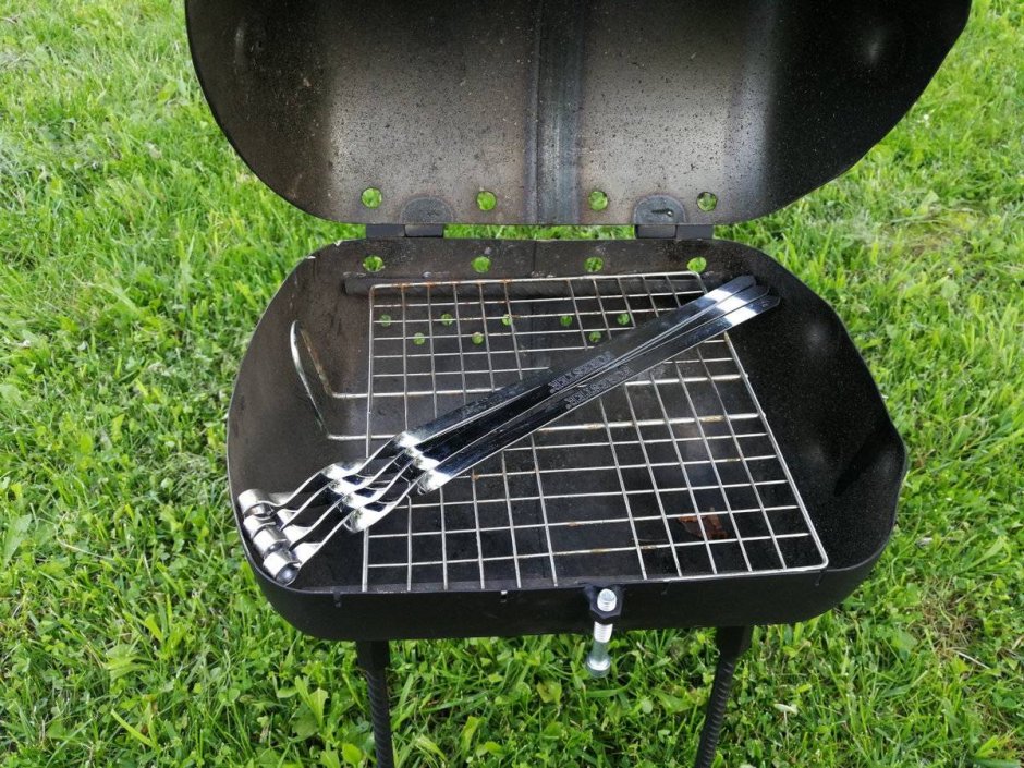 Барбекю из баллона фреона