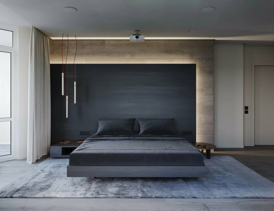 Спальня лофт Минимализм