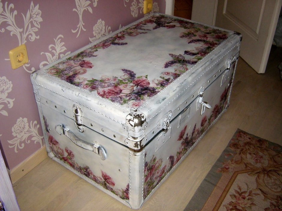 Декупаж шебби-Шик техника