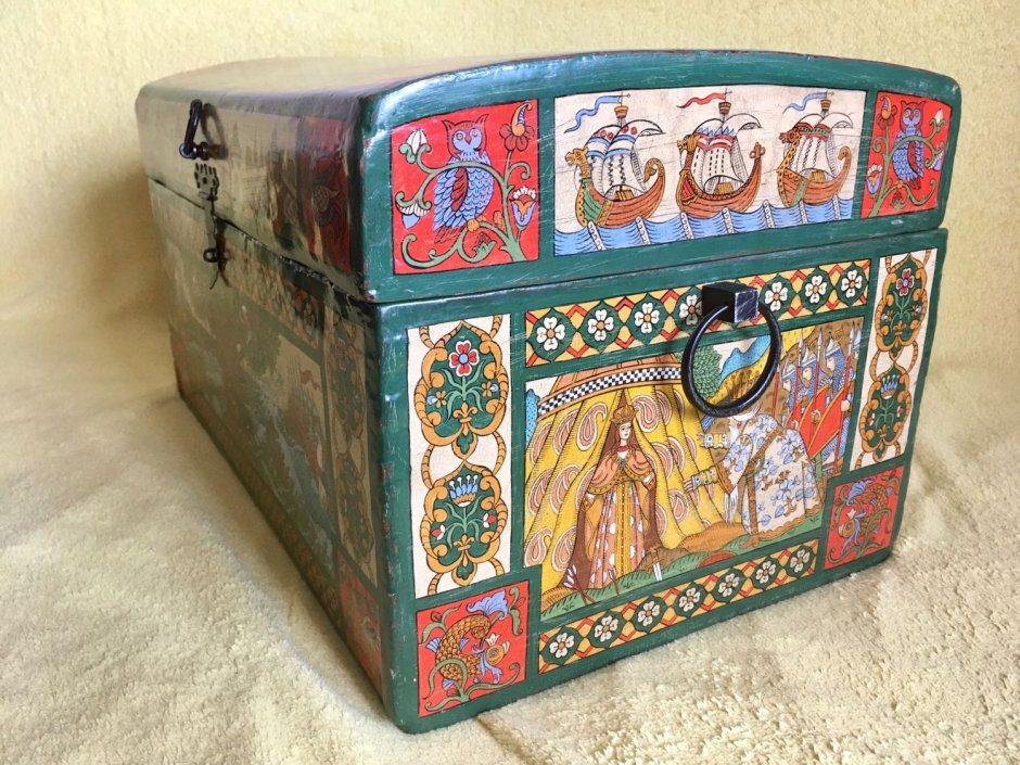 Иван Яковлевич Билибин роспись мебели