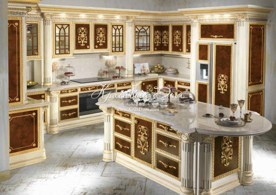 Дубайский кухонный гарнитур