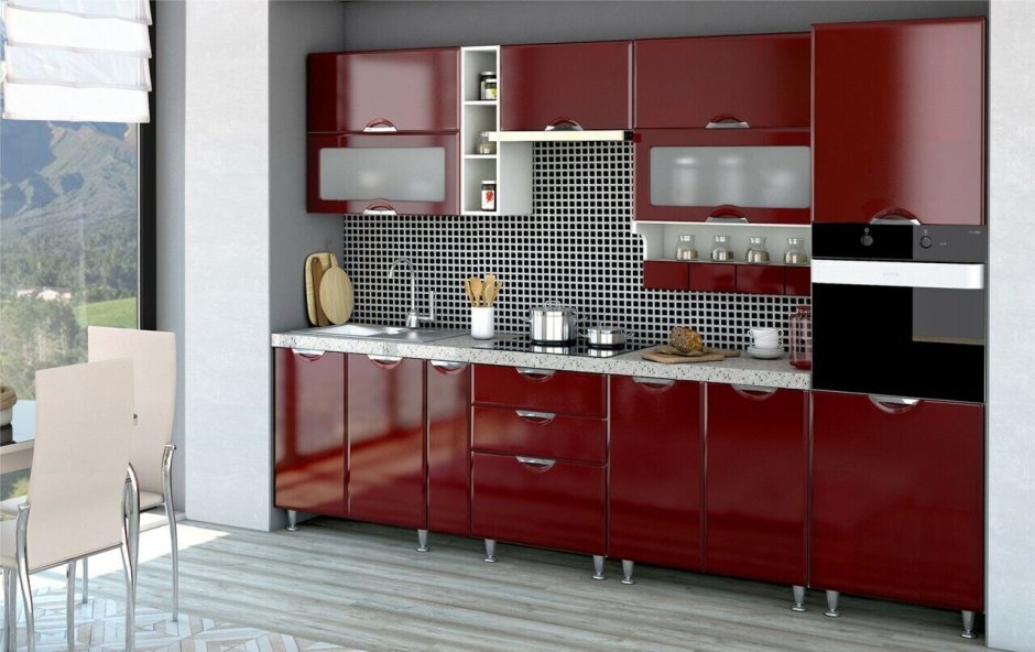 Кухня Равенна Вива бордо