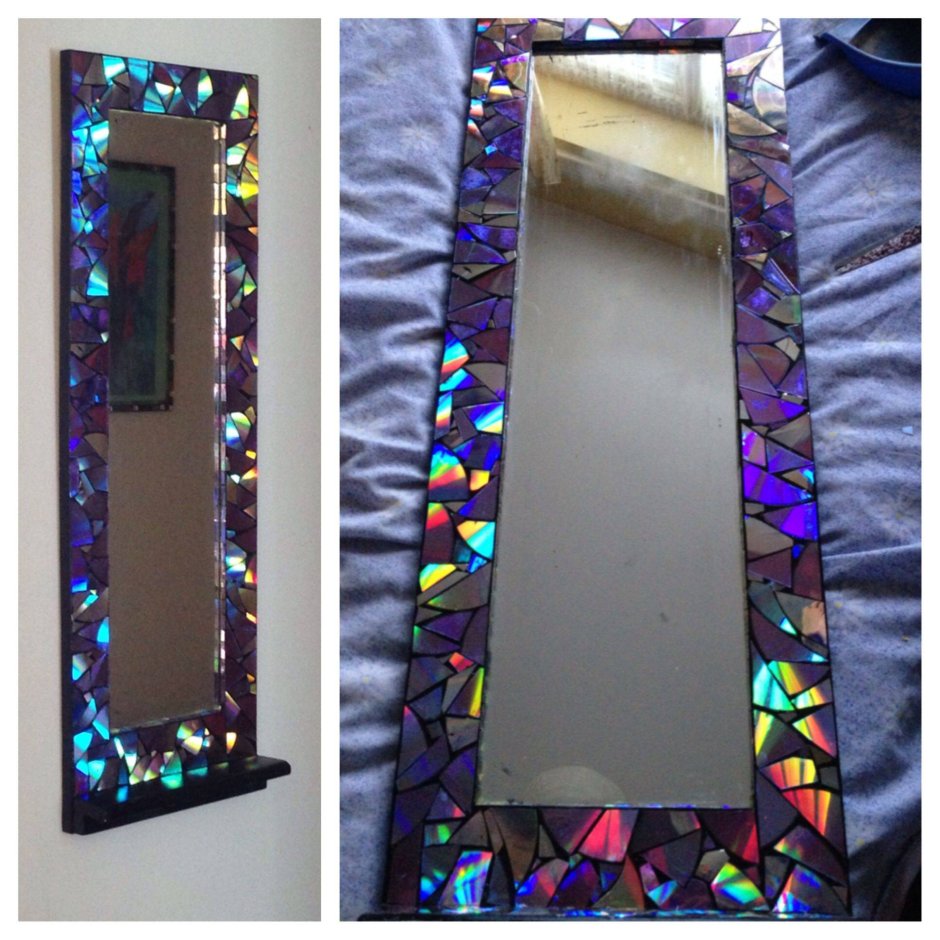 Декор старого зеркала