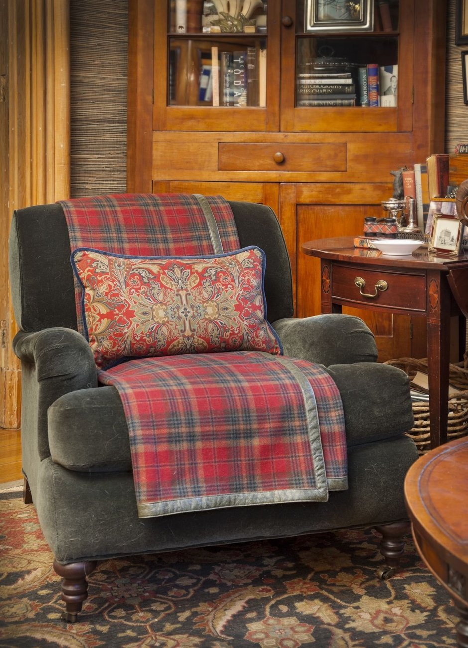 Тартан в интерьере