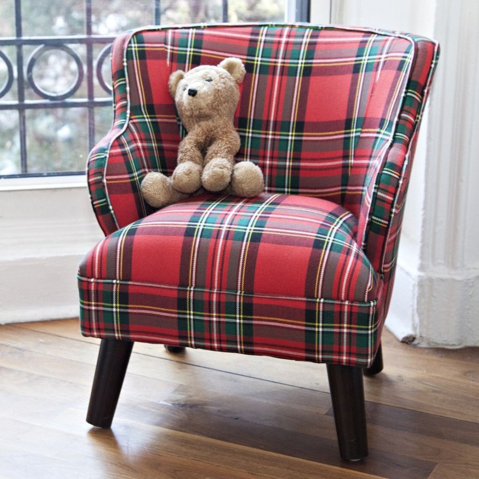 Кресло в клетку