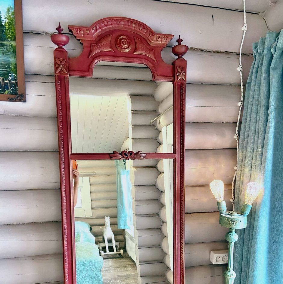 Реставрация старого триму или же зеркало