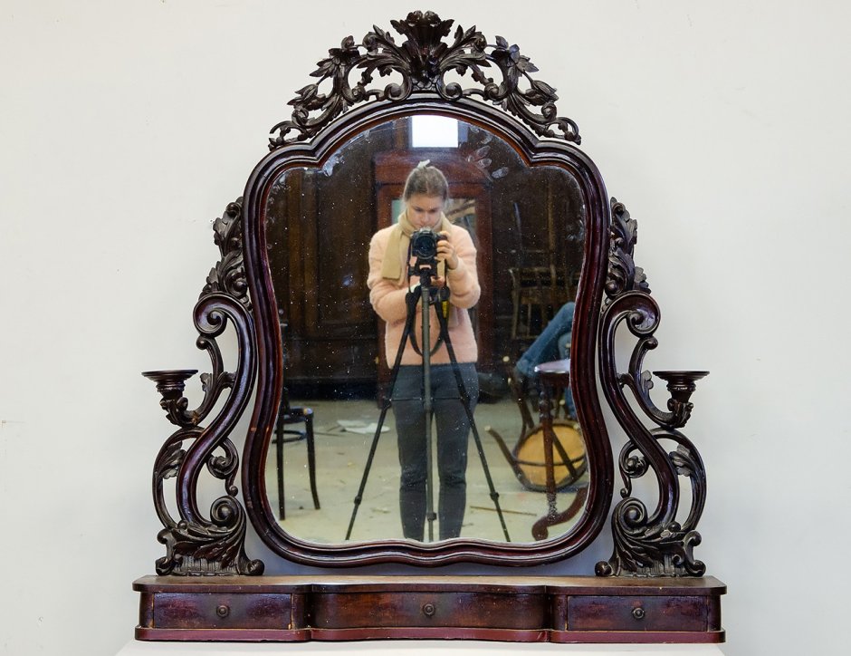 Старинные выпуклые зеркала