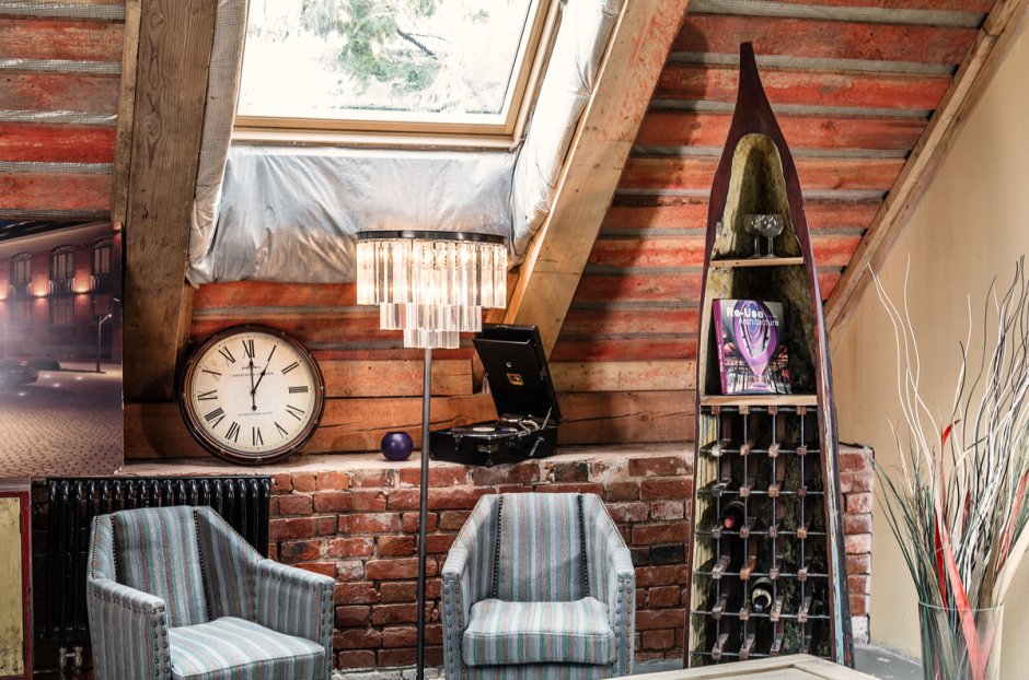 Шкаф лодка в интерьере