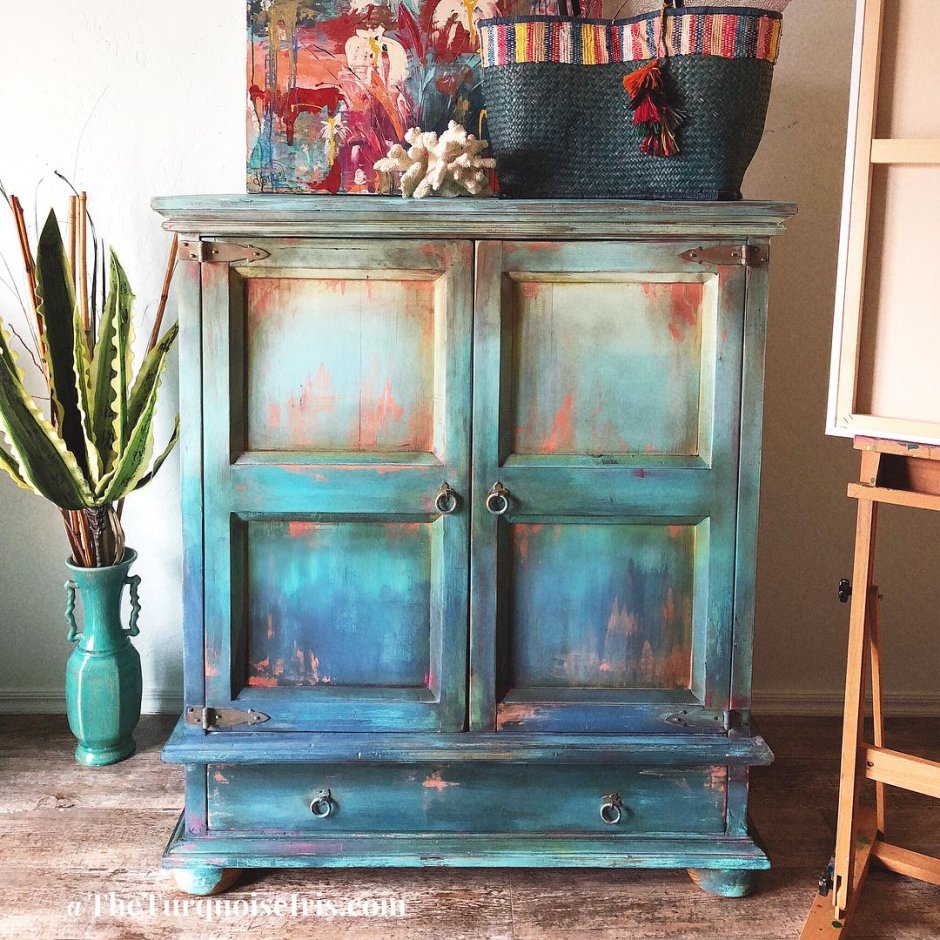 Креативная покраска мебели