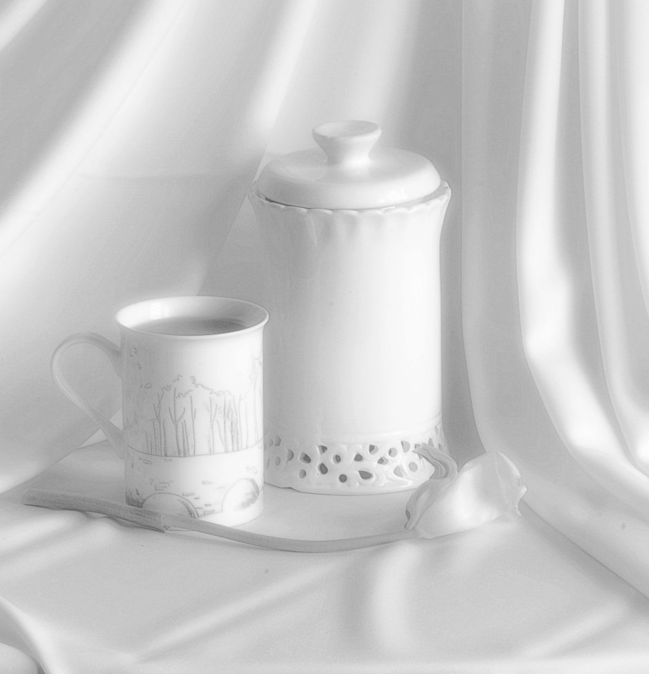 Белый натюрморт