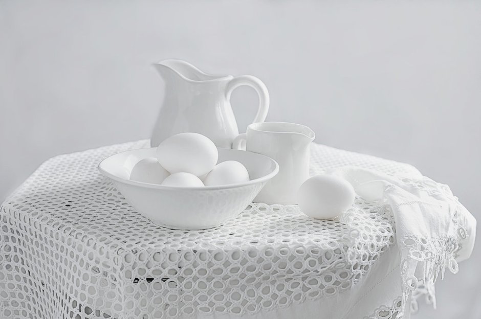 Белый натюрморт