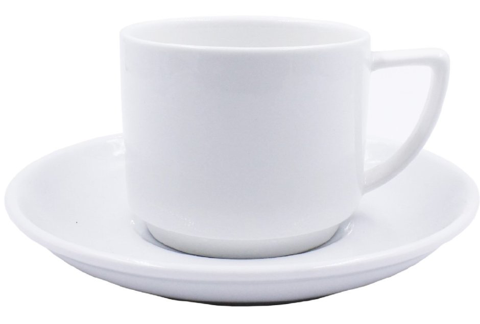 Кофейная пара Wilmax (WL-993001) 180 мл фарфоровая