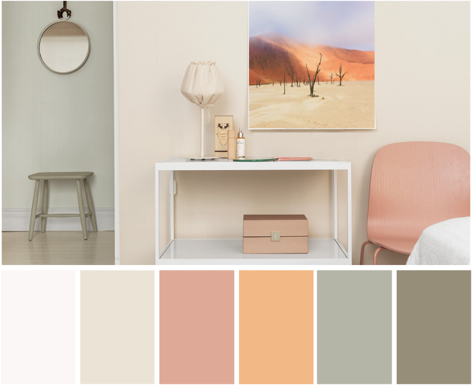 Стены цвета слоновой кости