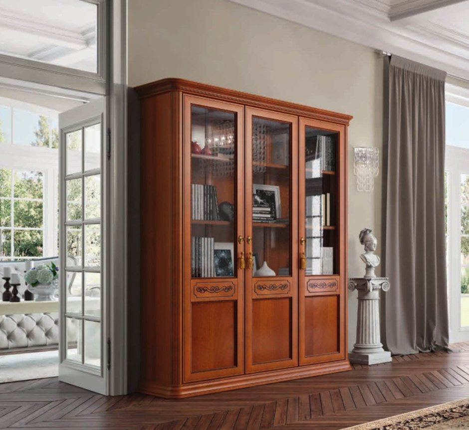 Интерьер спальни в классическом стиле