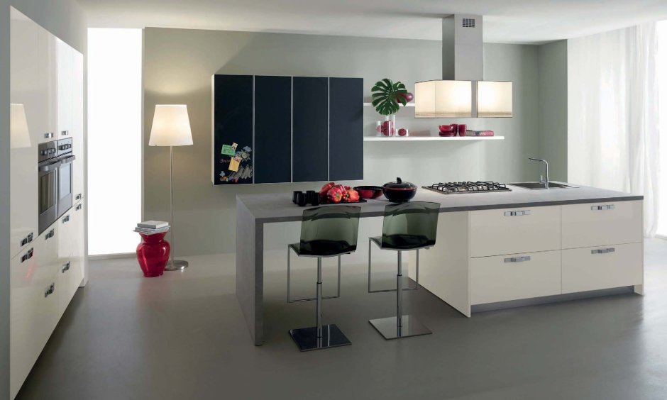 Кухонные гарнитуры островные