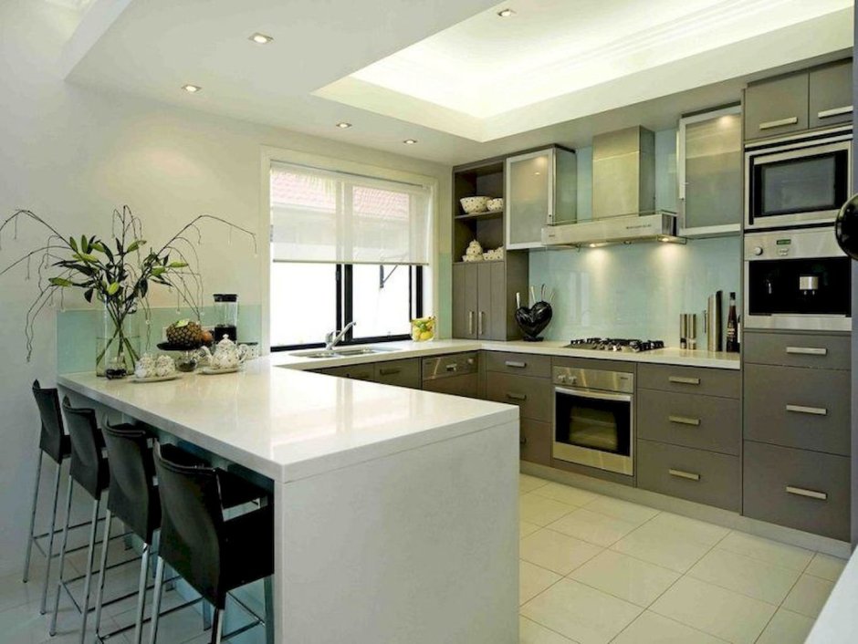 Кухонный гарнитур буквой г