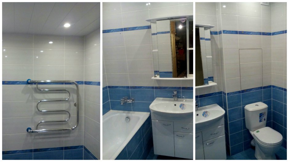 Пластиковые панели в ванной хрущевки