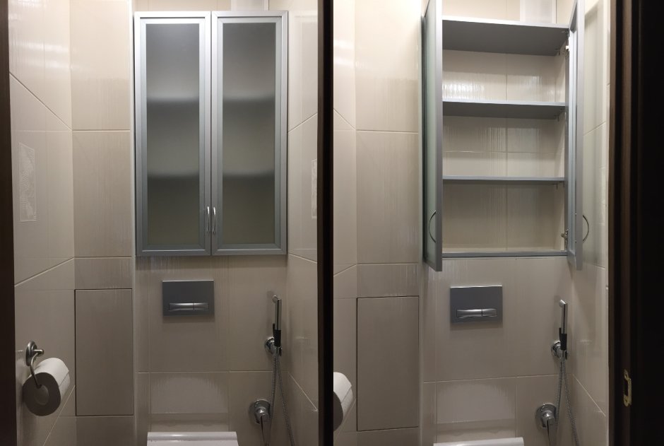 Шкаф в туалет