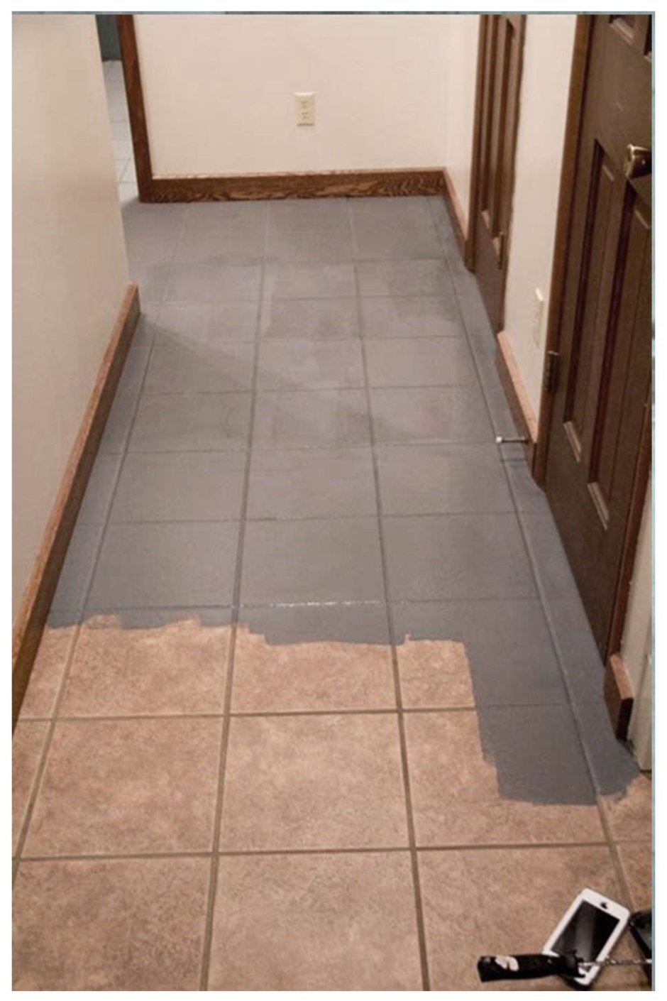 Краска для плитки напольной