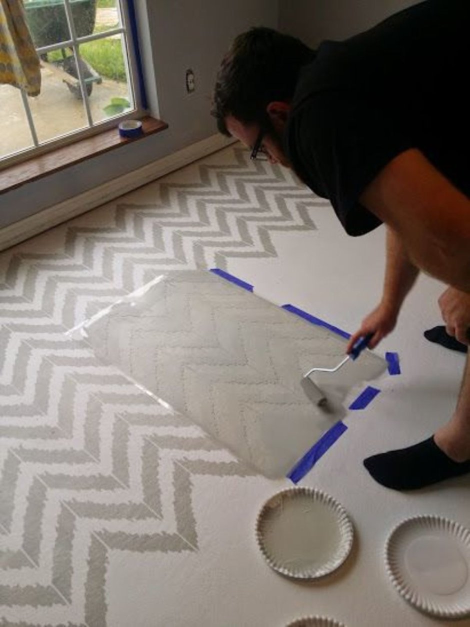 Покрасить плитку