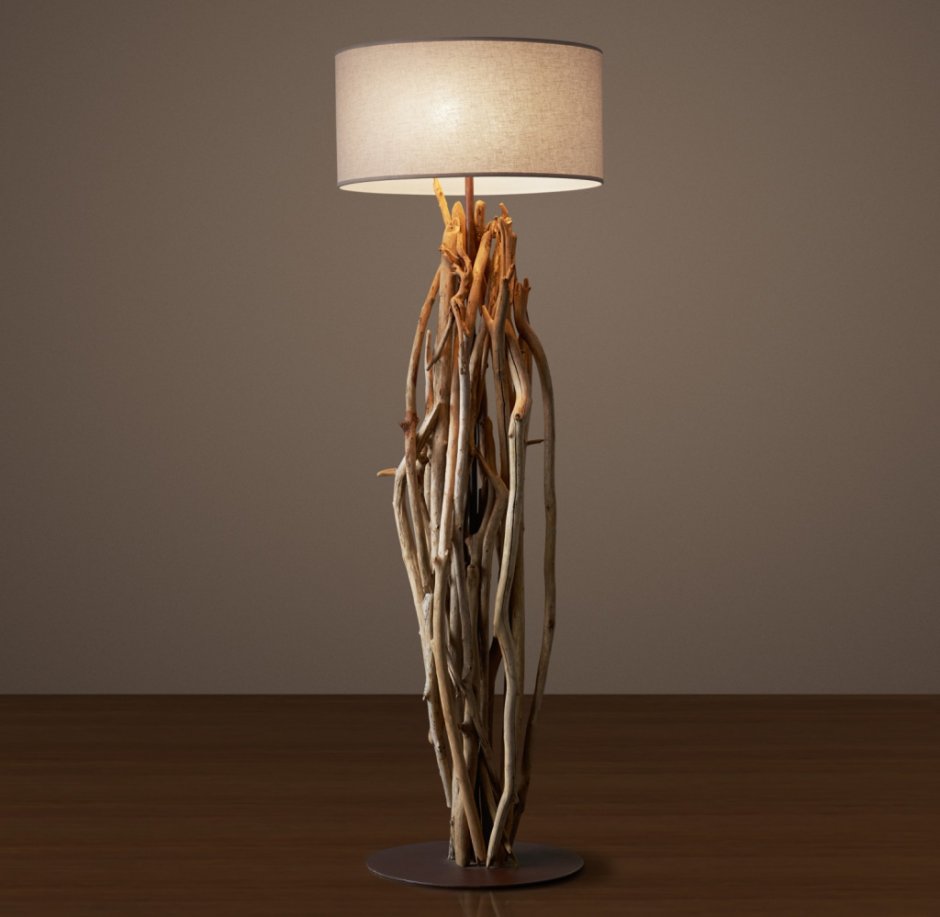 Дрифтвуд лампа