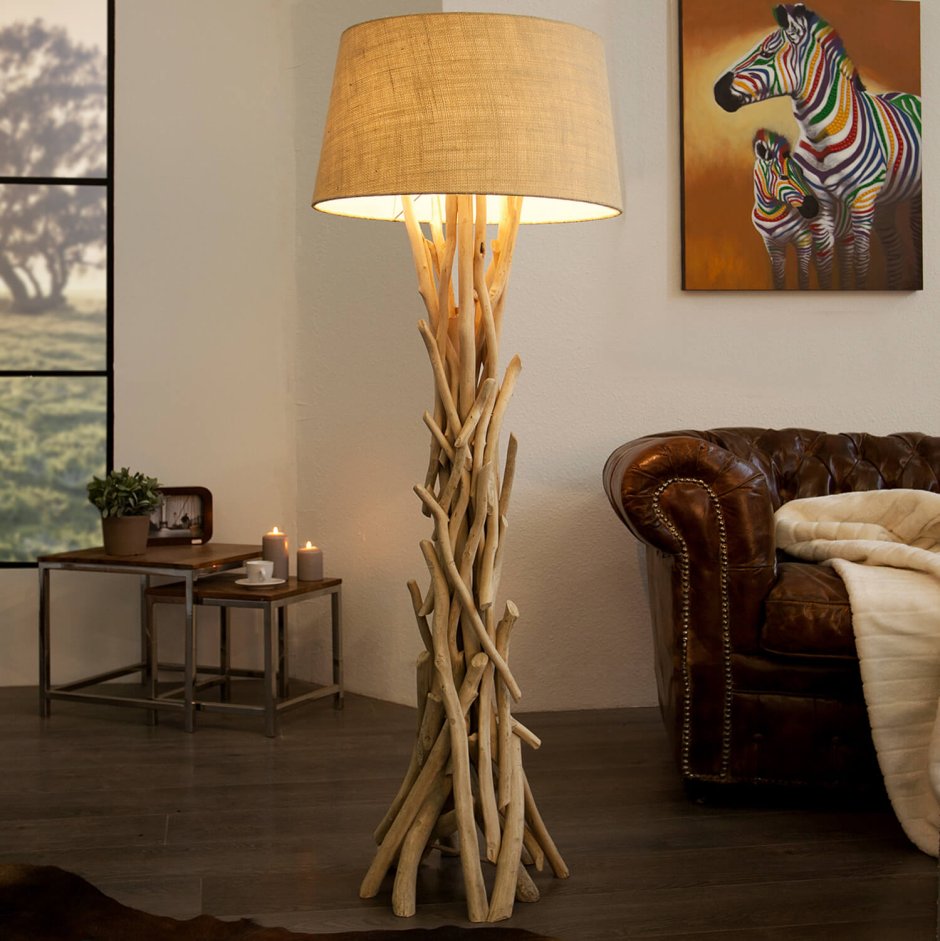 Topanga Jute Floor Lamp