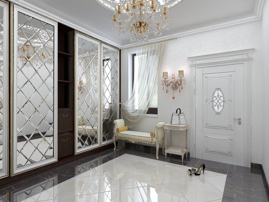 Зеркало с фацетом Неоклассика