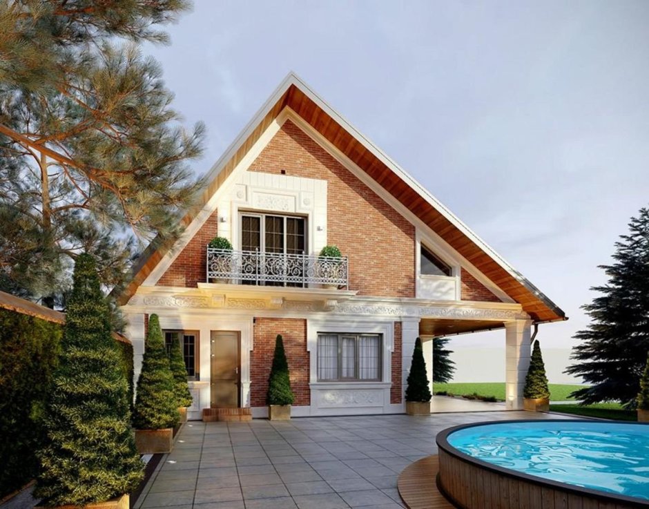 Коттеджи внутри и снаружи