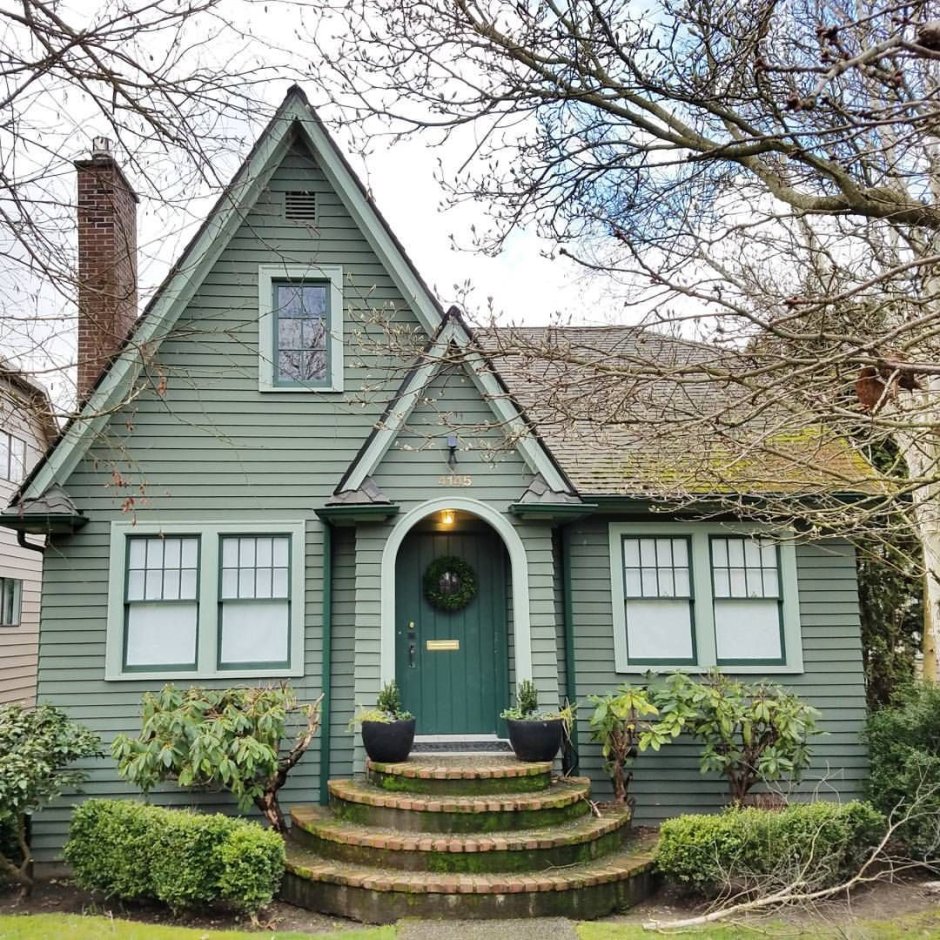 Старенький американский домик