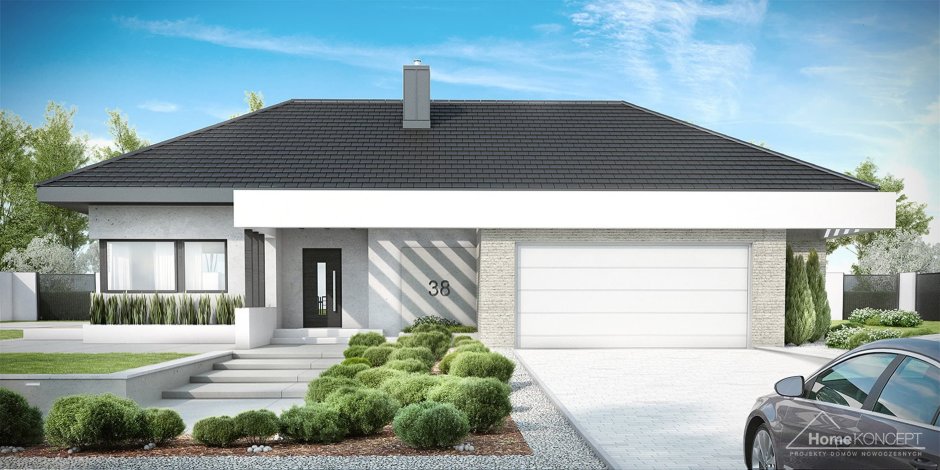 Decyma 33-74 проект дома Hausberg