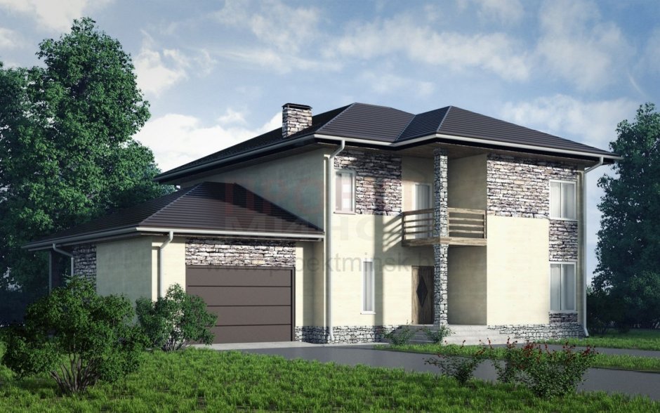 Проект бунгало одноэтажное s-143