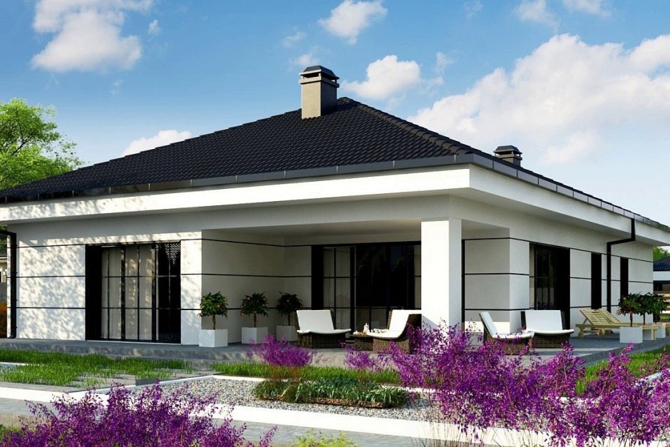 Z500 проекты одноэтажных с мансардой