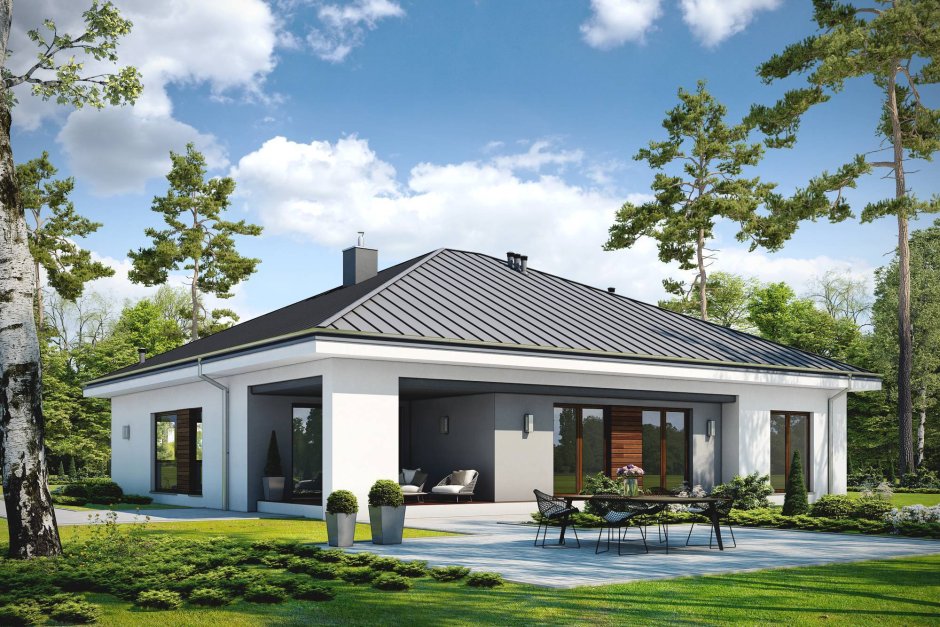 Проекты крыш одноэтажных домов