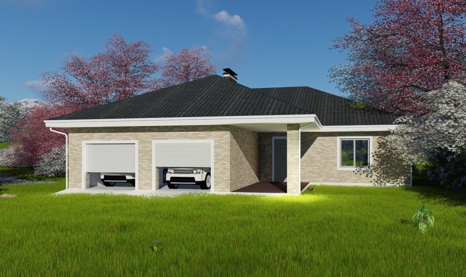 Одноэтажный дом