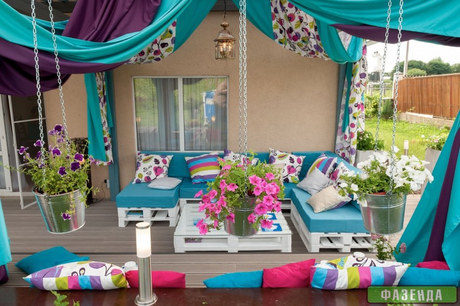 Дачный интерьер