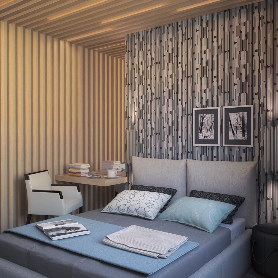 Деревянные доски в интерьере