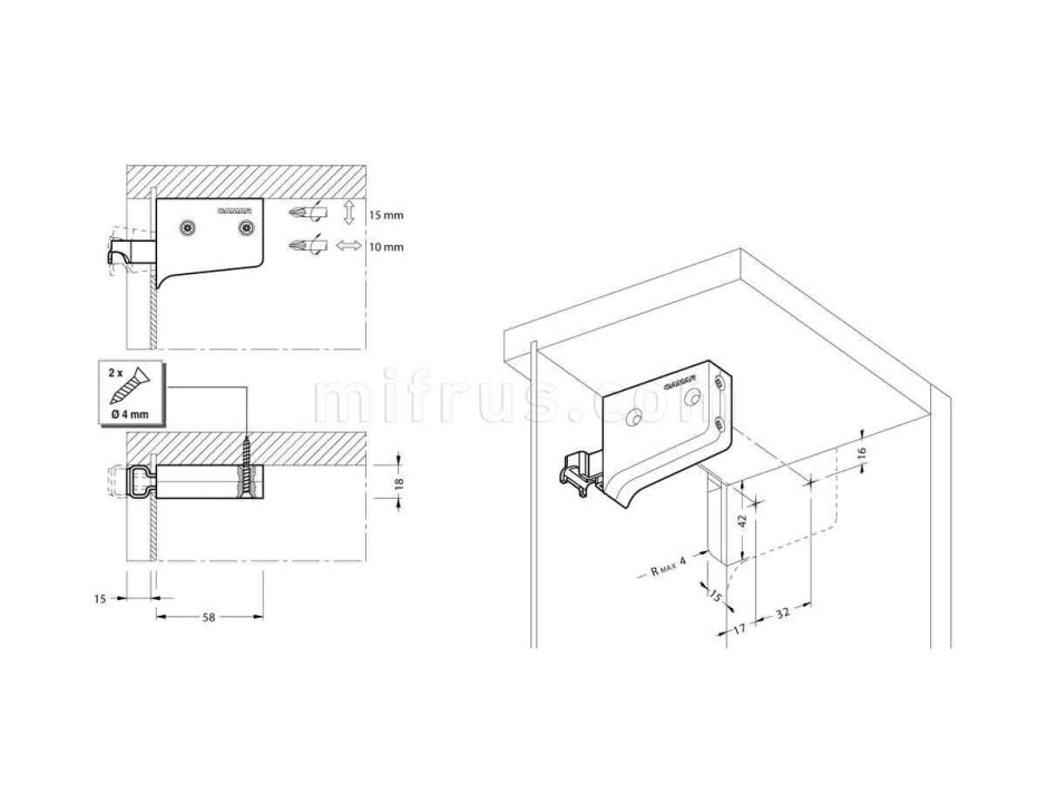 Шкаф навесной для посуды на кухне как крепить