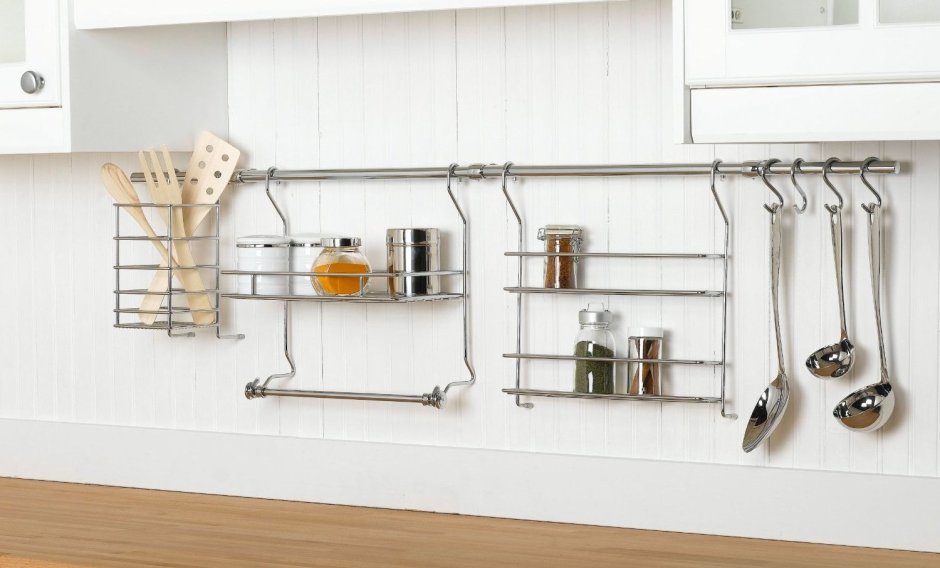 Рейлинговые системы для кухни Леруа