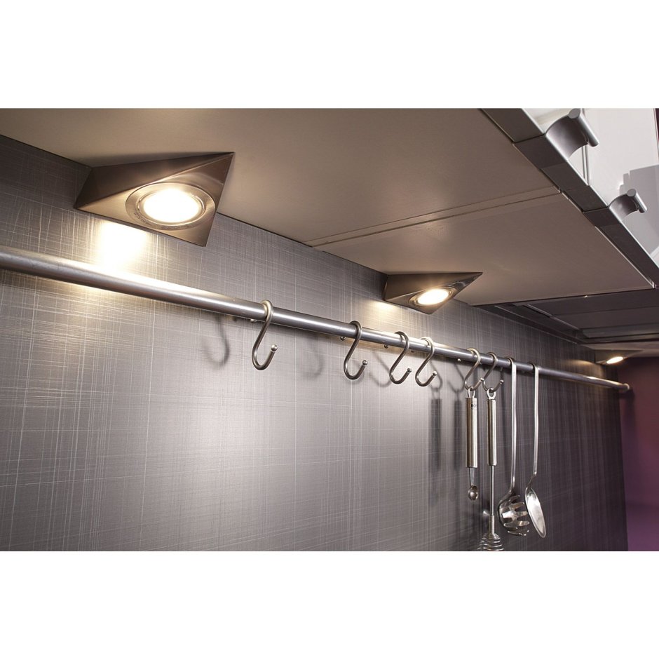 Рейлинг с подсветкой для кухни