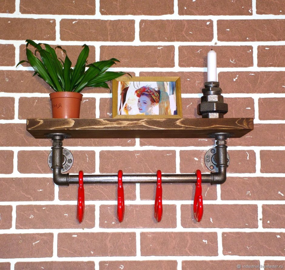 Оригинальные полки для цветов